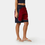 Dual Cherry Denim Shorts Shorts Eme Studios