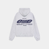 DNA Heather Grey Oversized Hoodie Hoodies Eme Studios