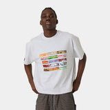 Los Santos Heather Grey Oversized Tee T-shirts Eme Studios