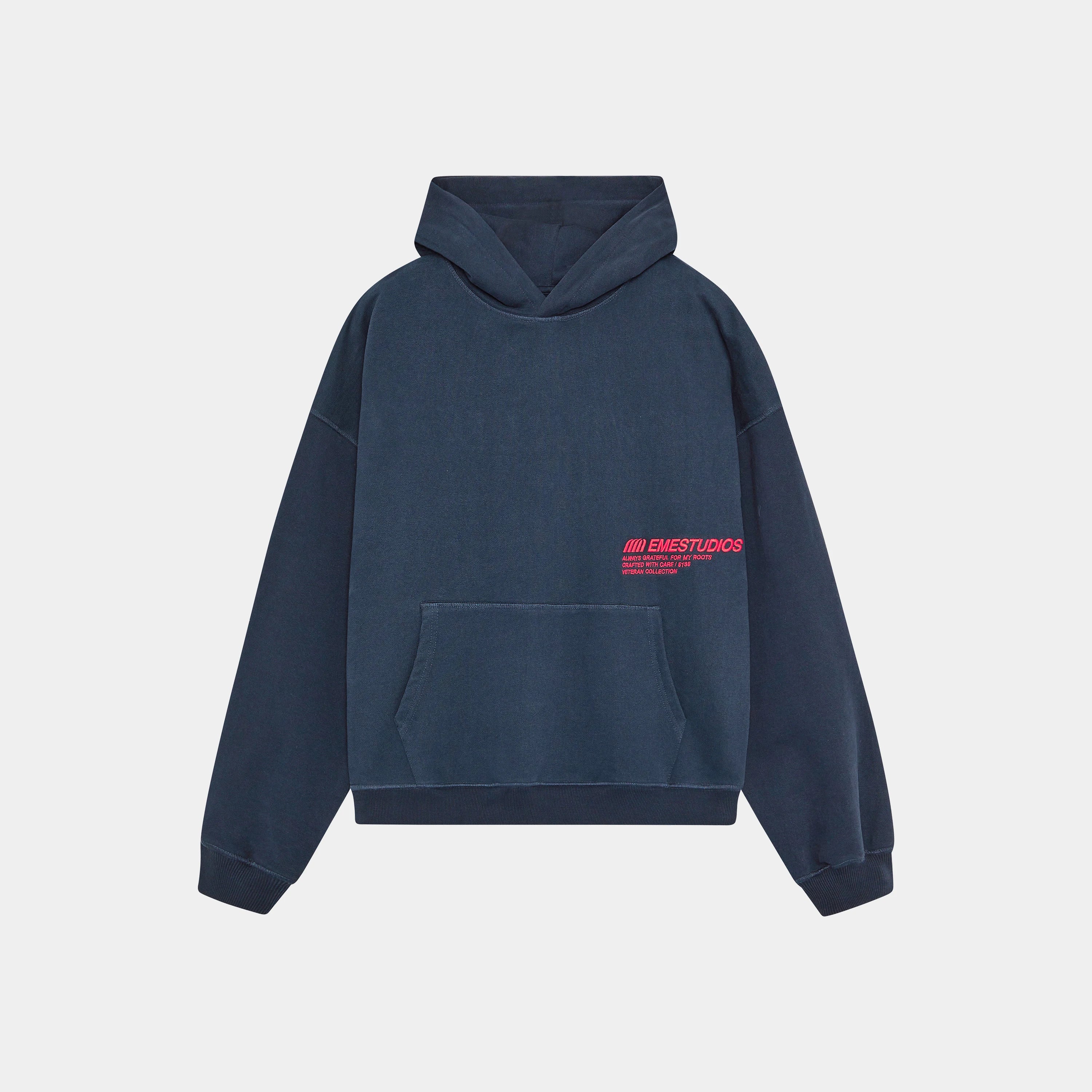 Roots Navy Oversized Hoodie Hoodies eme