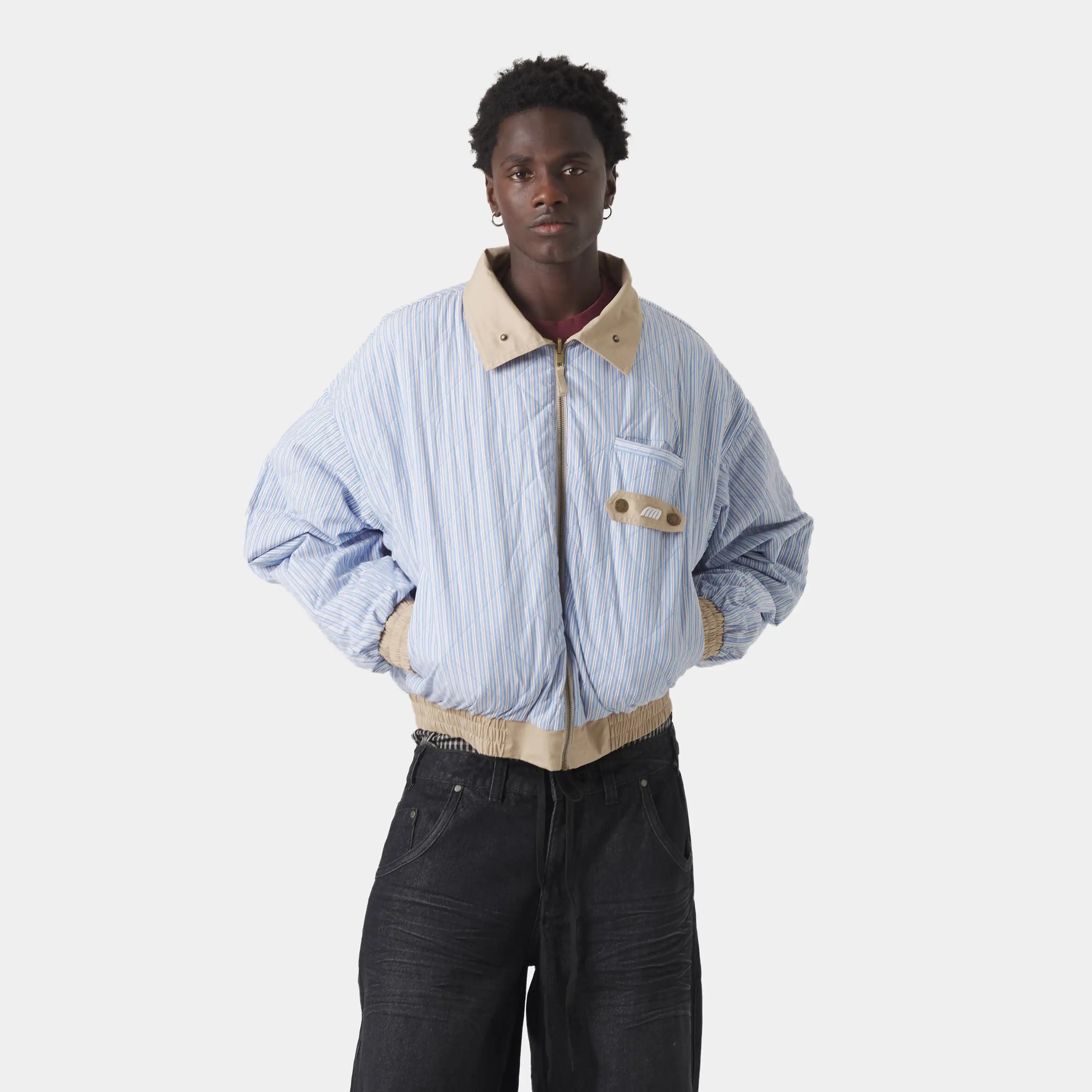 Chulo G Stone Reverse Coat Outerwear Eme Studios
