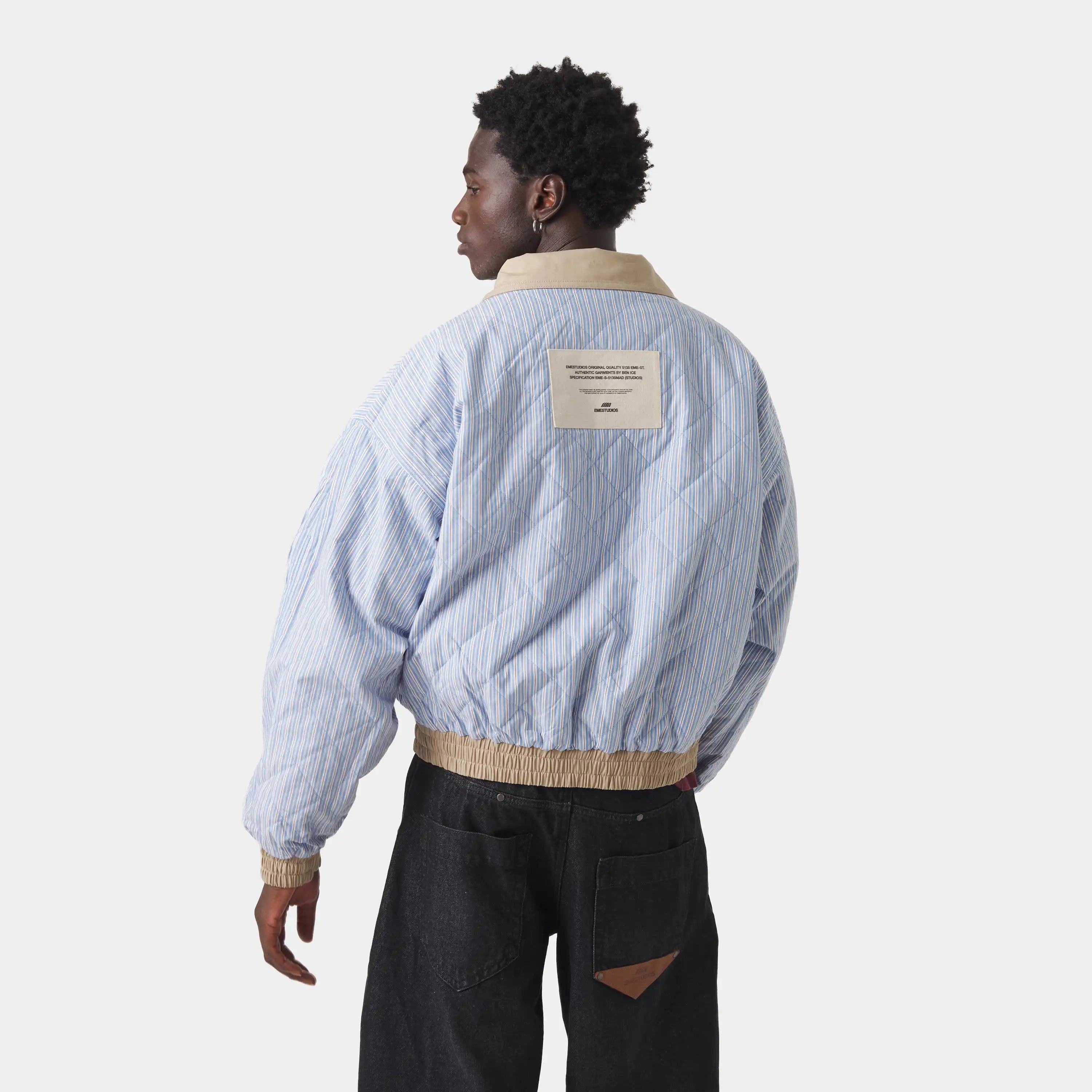 Chulo G Stone Reverse Coat Outerwear Eme Studios