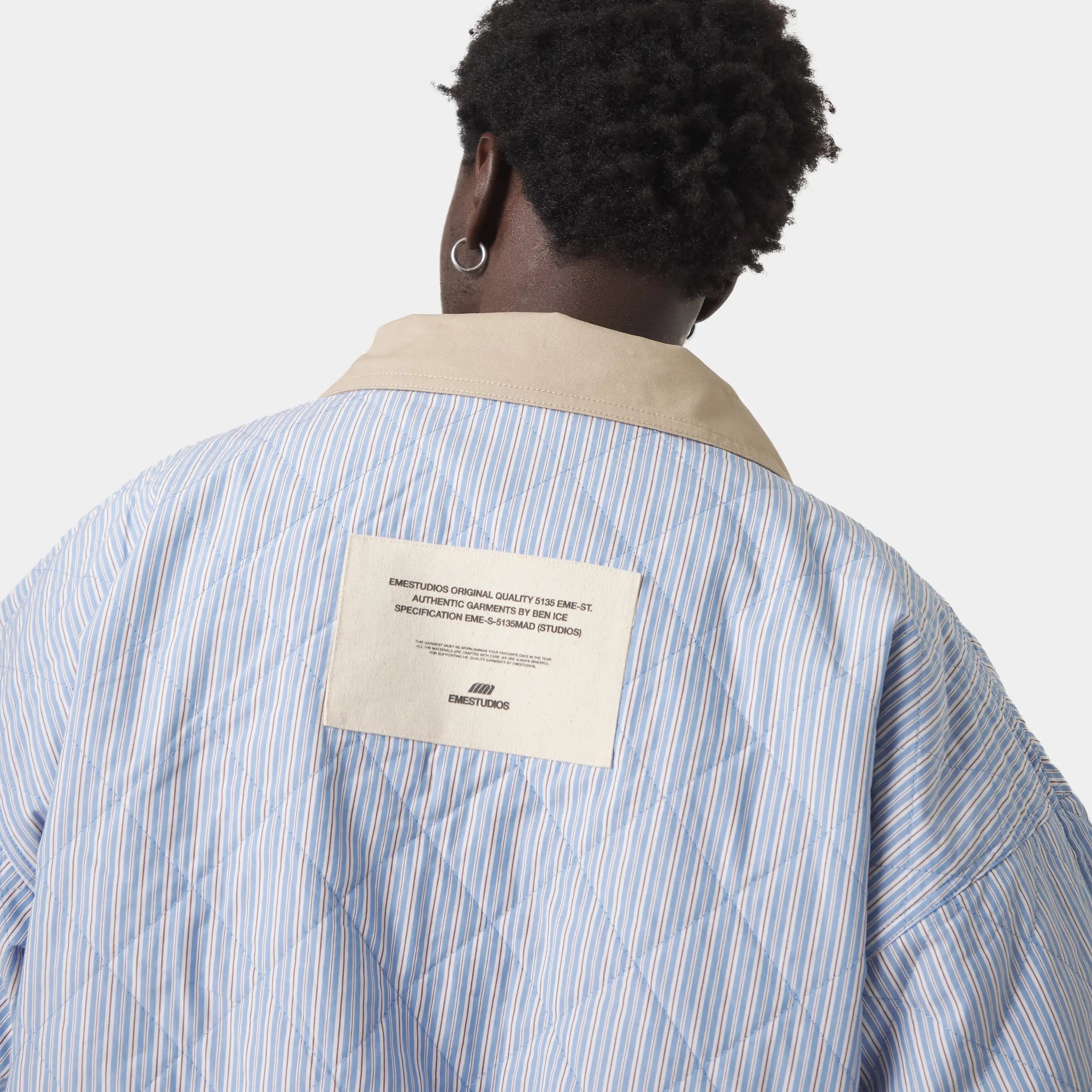 Chulo G Stone Reverse Coat Outerwear Eme Studios
