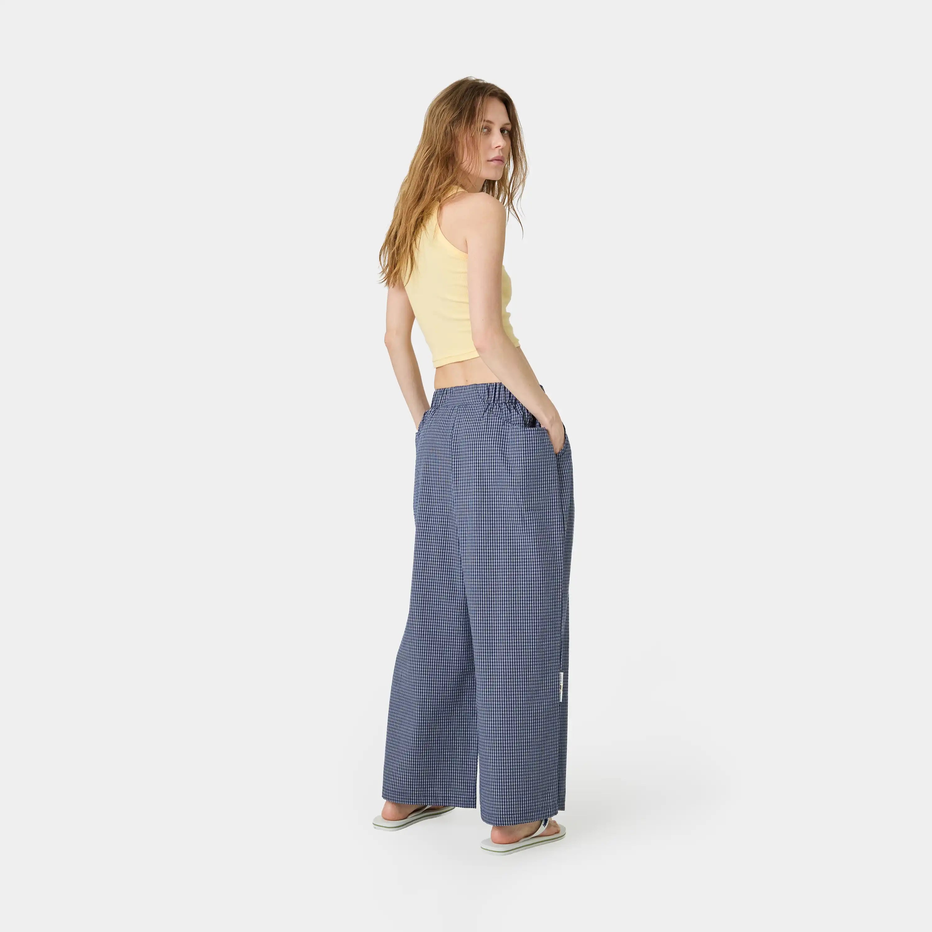 AGL Navy Wide Pants Pants eme