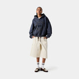Min Ombre Blue Full Zip Hoodies eme