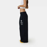 Heritage Navy Tailored Pants Pants Eme Studios