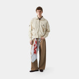 Serv Sand Full Zip Crewneck eme