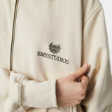 Serv Sand Full Zip Crewneck eme