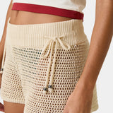 Barceloneta Off Sand Crochet Shorts Woman Pants Eme Studios