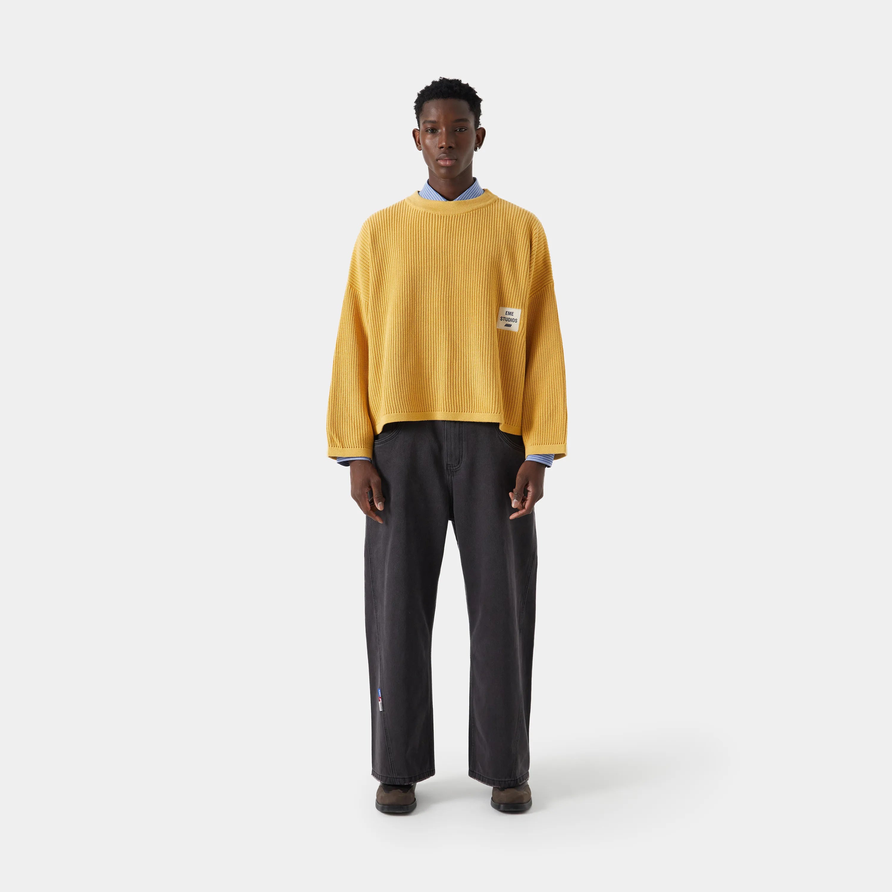 Sleek Harvest Knit Sweater Knitwear eme