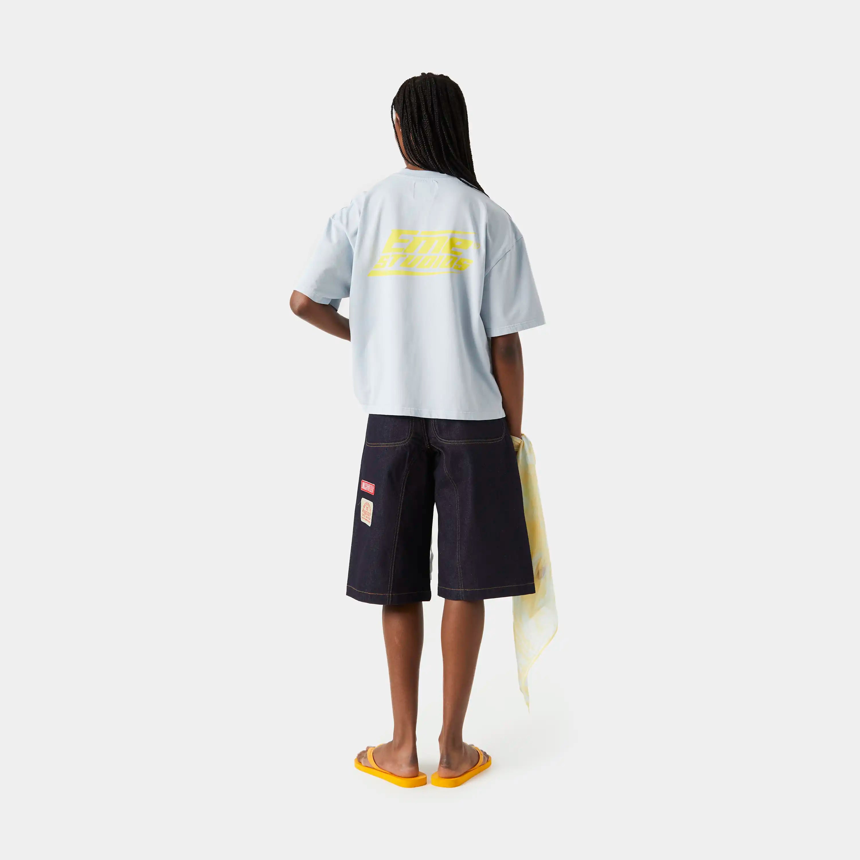 Speeding Up Cobalt Oversized Tee T-shirts eme