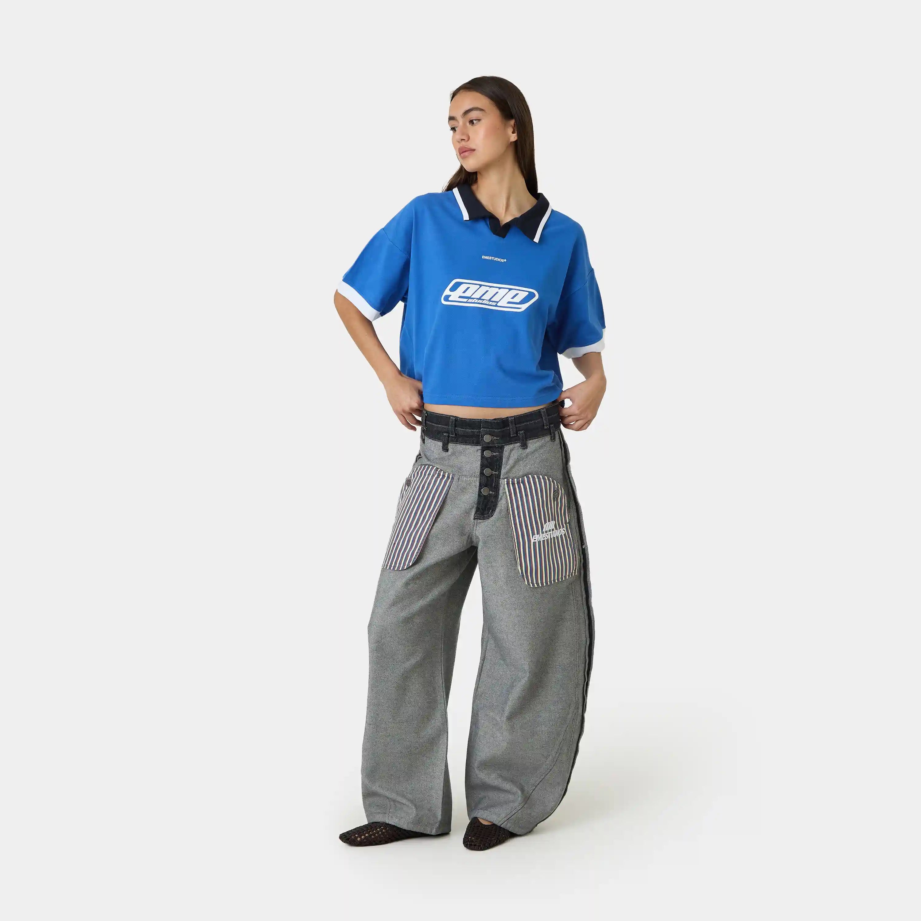 DKT Sky Short Polo T-shirts Eme Studios