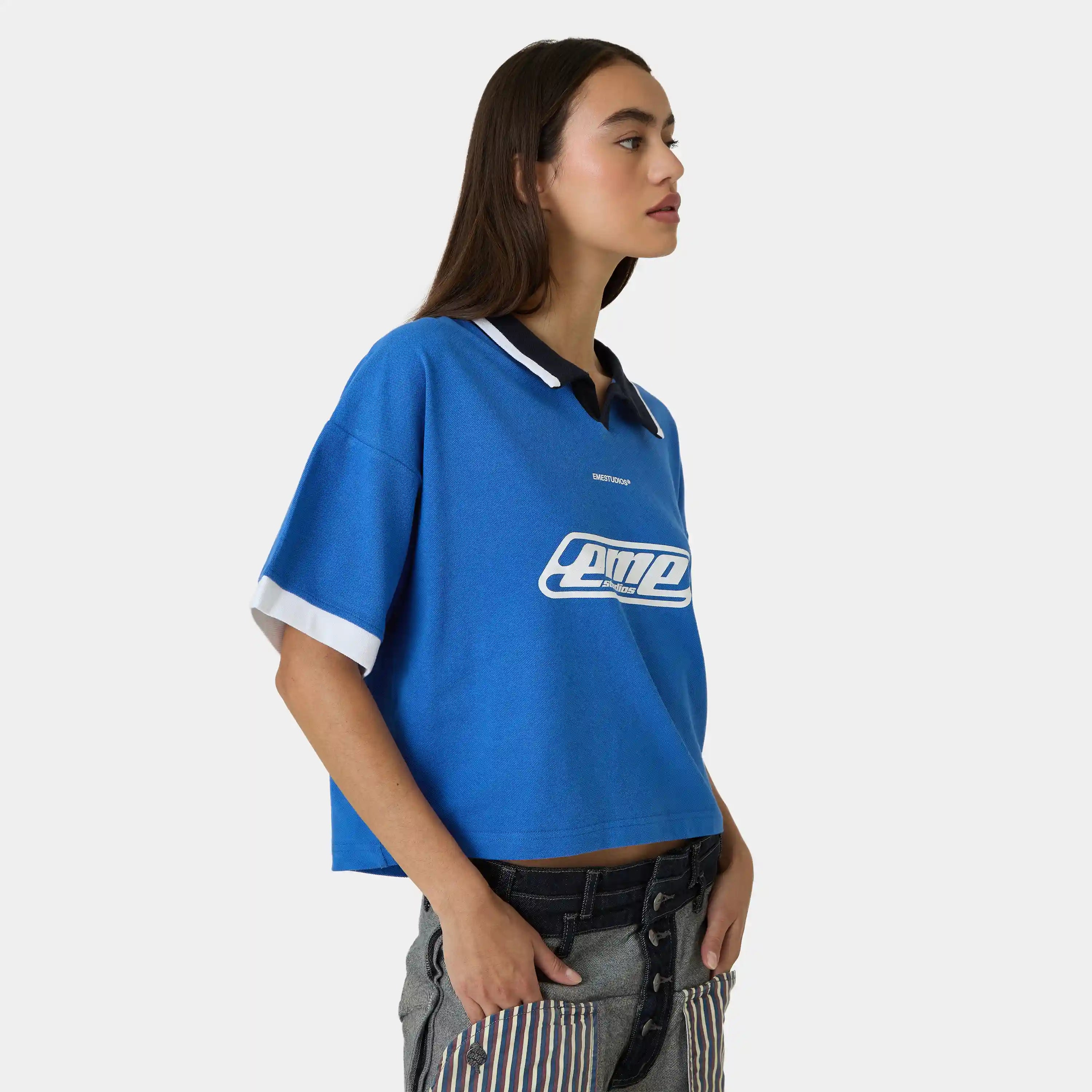 DKT Sky Short Polo T-shirts Eme Studios