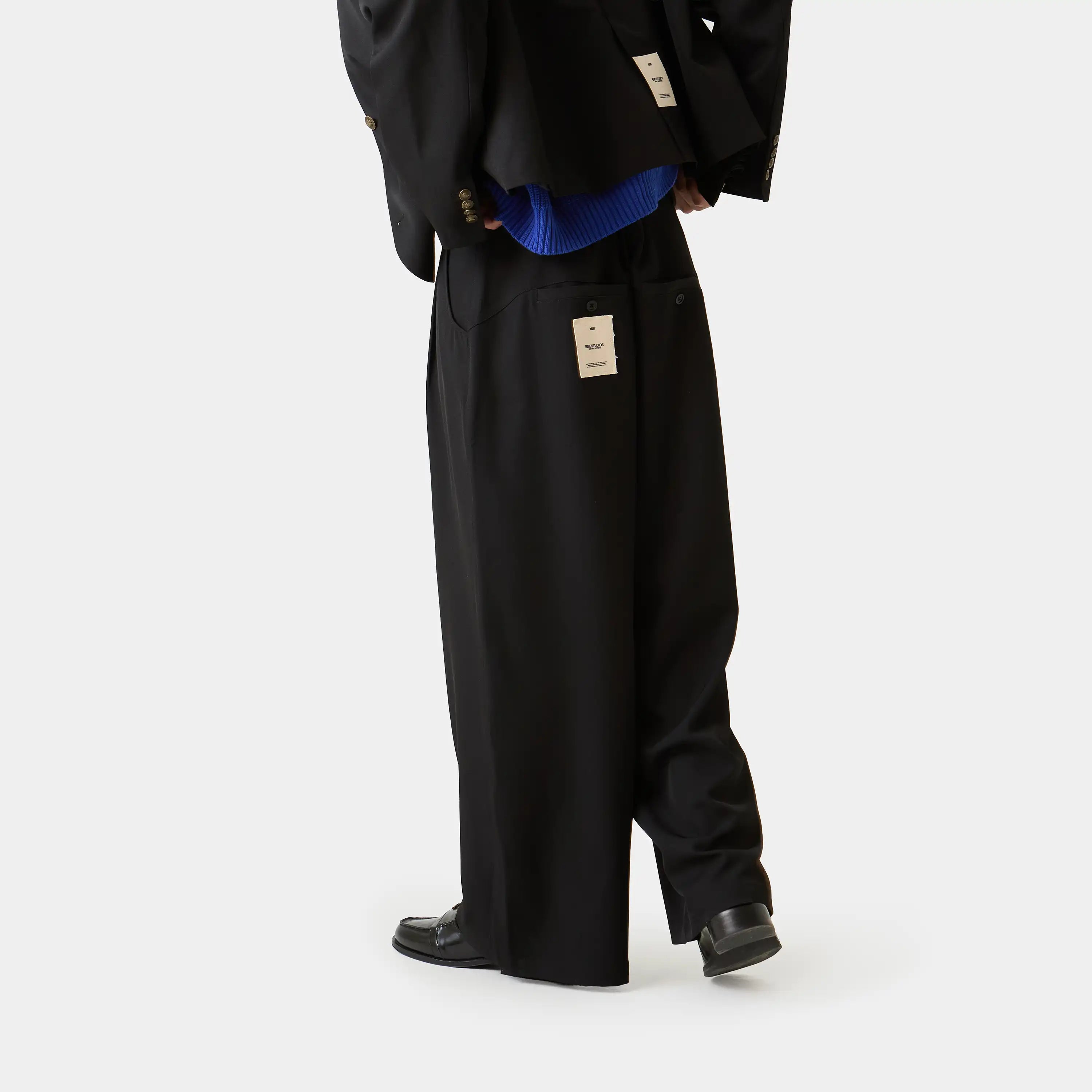 Budgeto Black Tailored Pants Pants Eme Studios