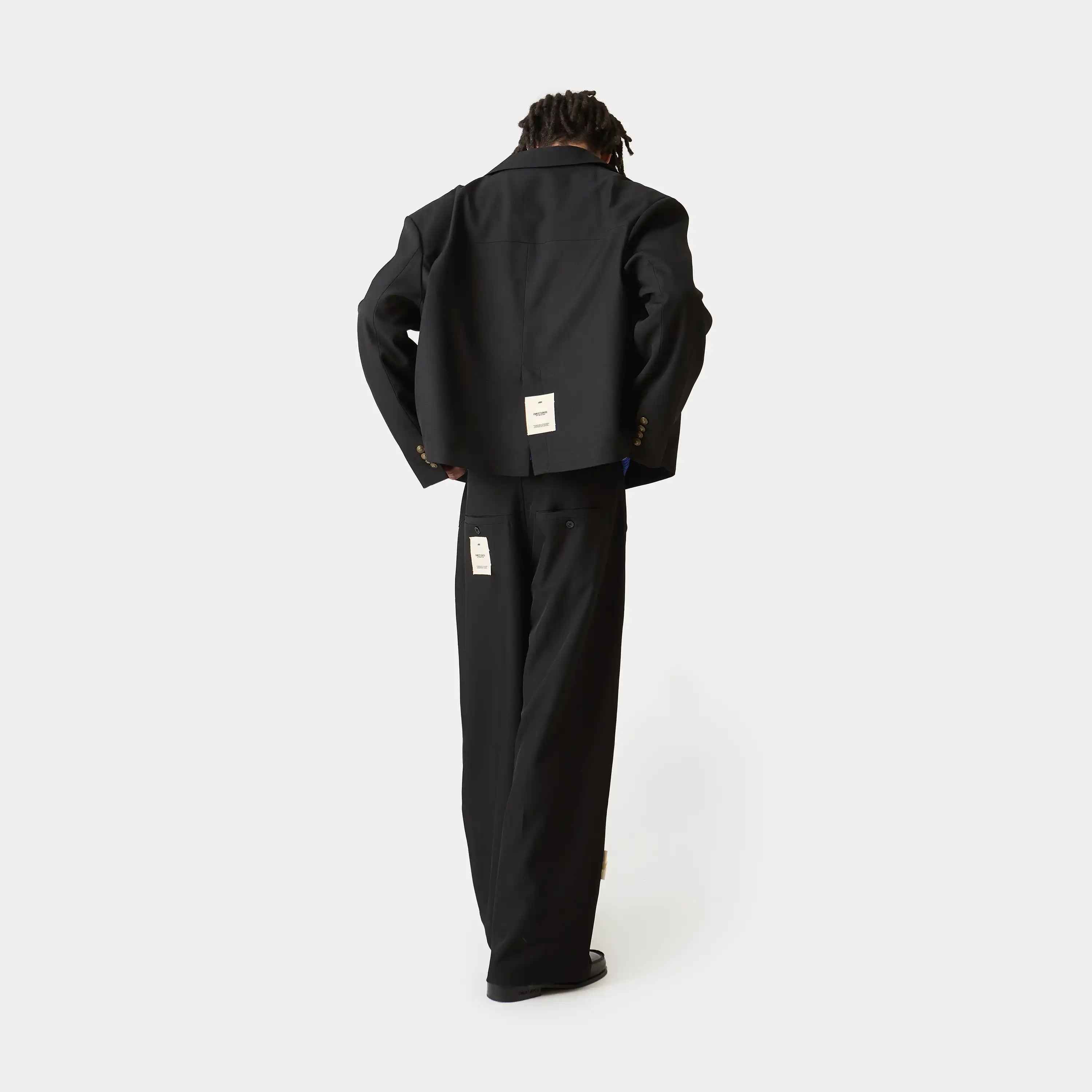 Budgeto Black Tailored Pants Pants Eme Studios