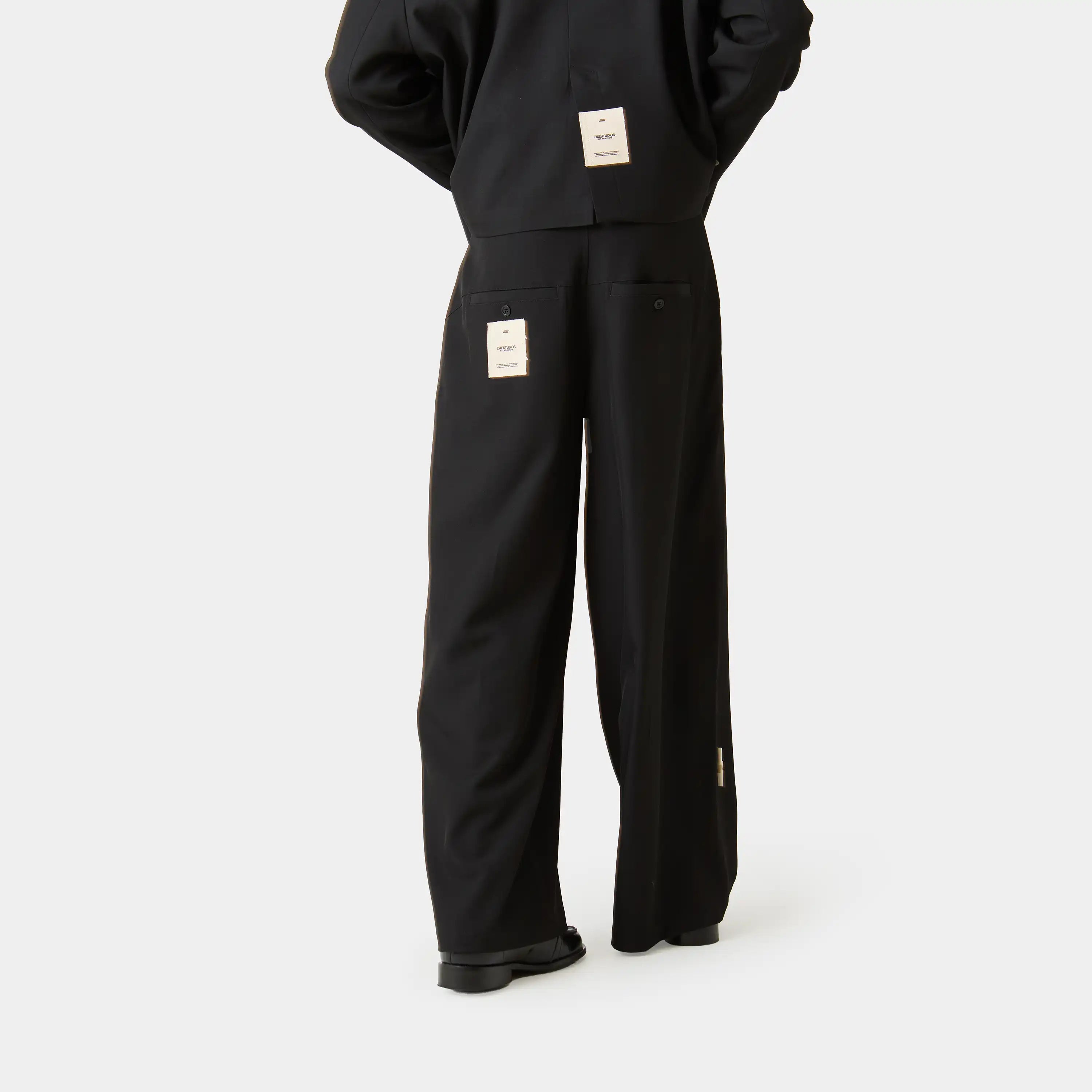 Budgeto Black Tailored Pants Pants Eme Studios