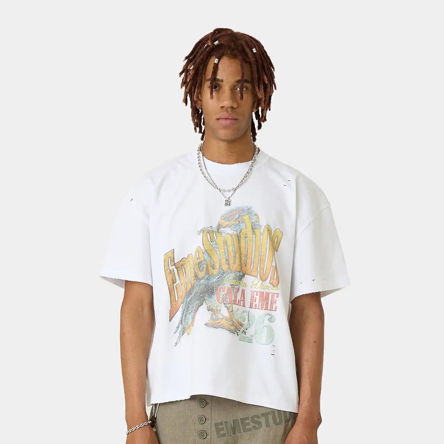 Flying Pearl Oversized Tee T-shirts Eme Studios