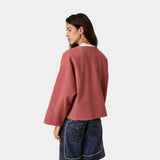 Pocket Clay Reverse Crewneck Sweatshirts Eme Studios