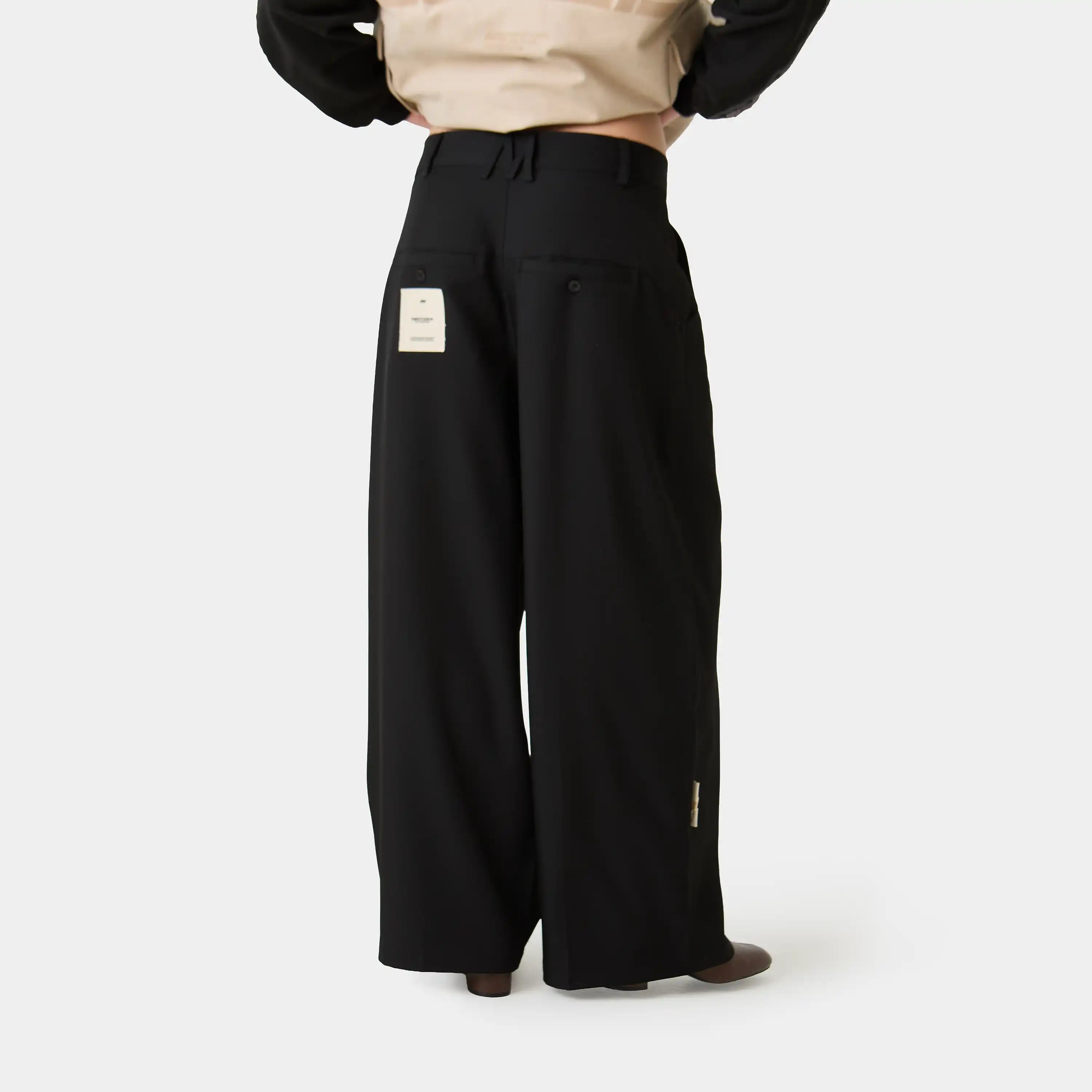 Budgeto Black Tailored Pants Pants Eme Studios