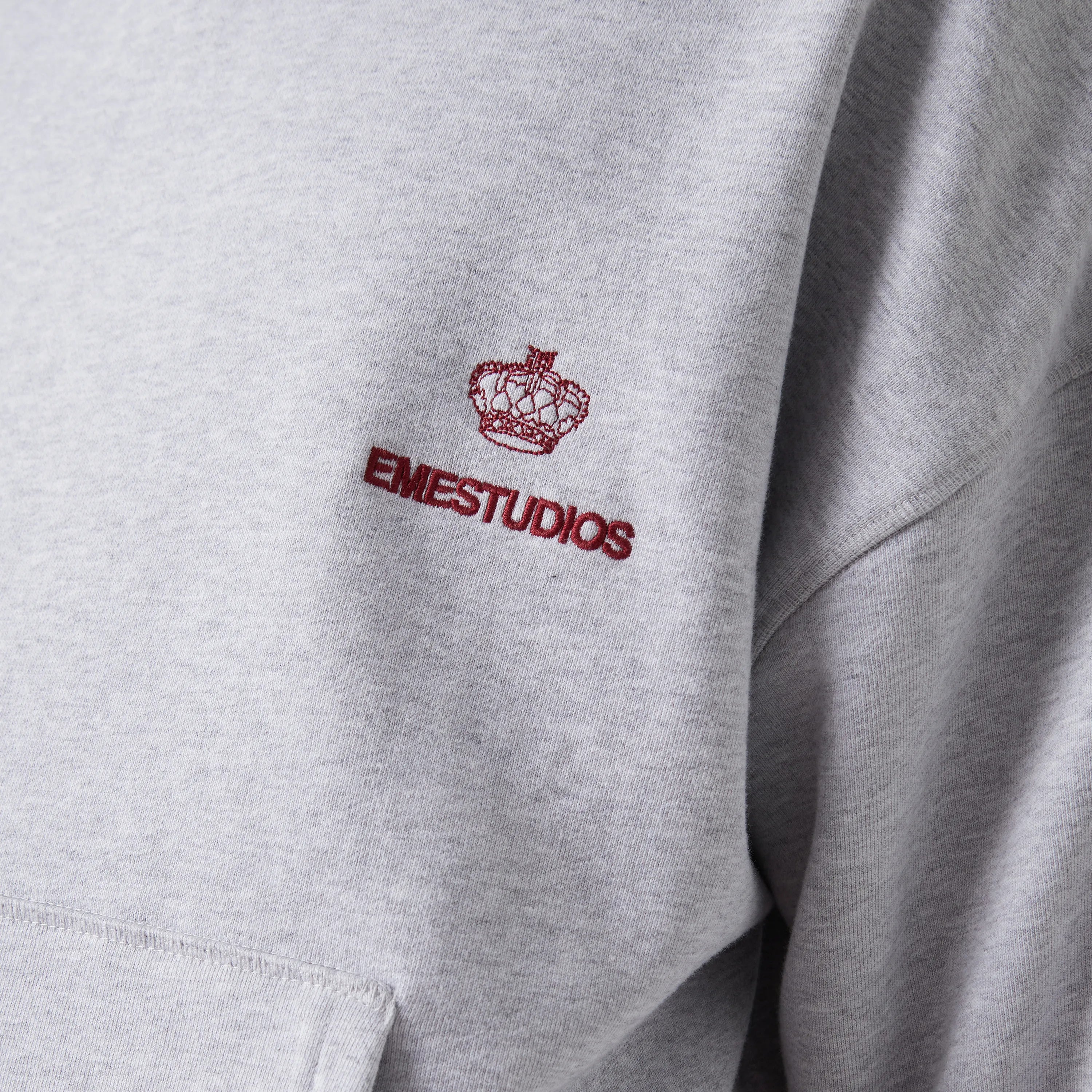 Crown Scarlet Oversized Hoodie Hoodies eme