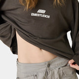 Cotten Fawn Long Sleeve T-shirts Eme Studios