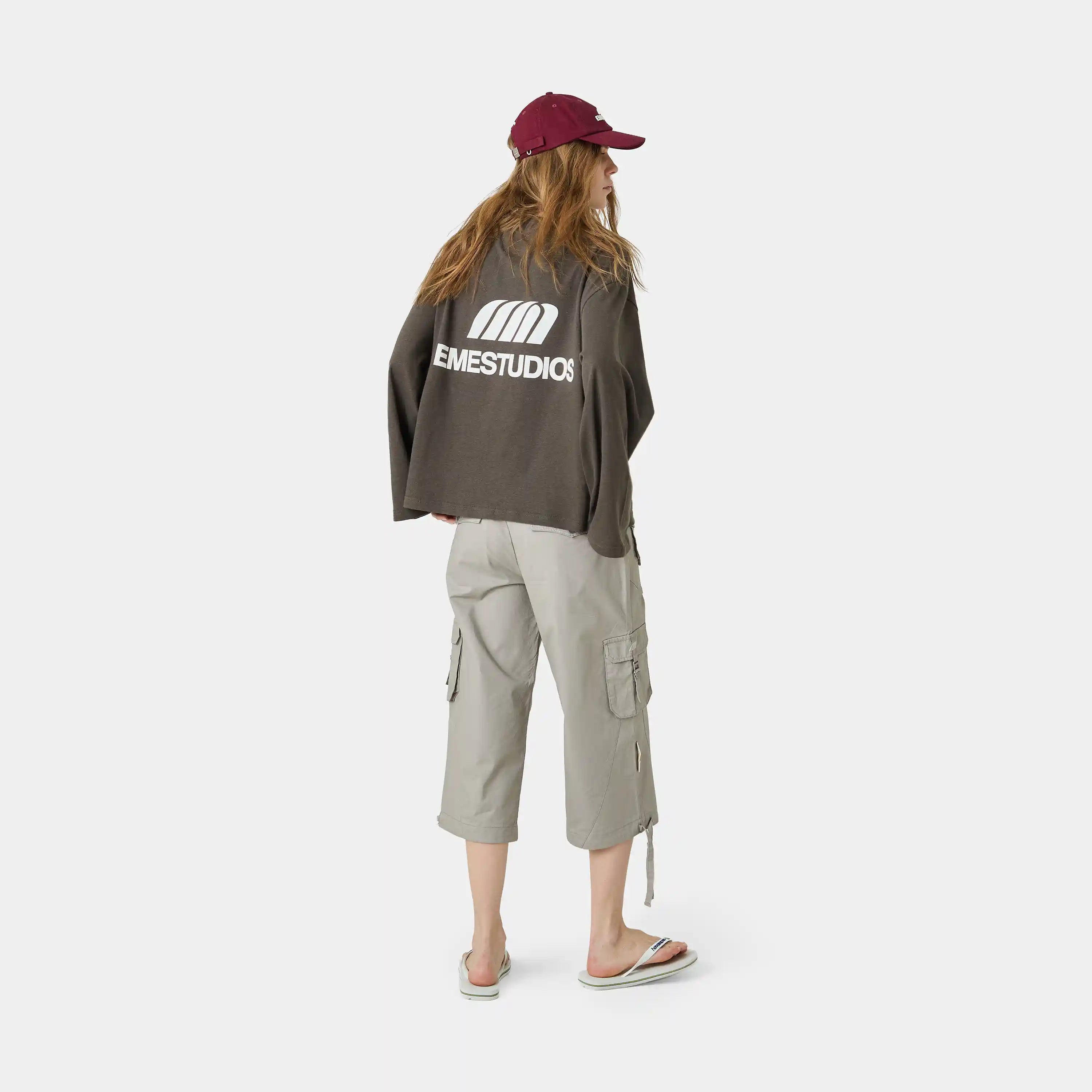Cotten Fawn Long Sleeve T-shirts Eme Studios