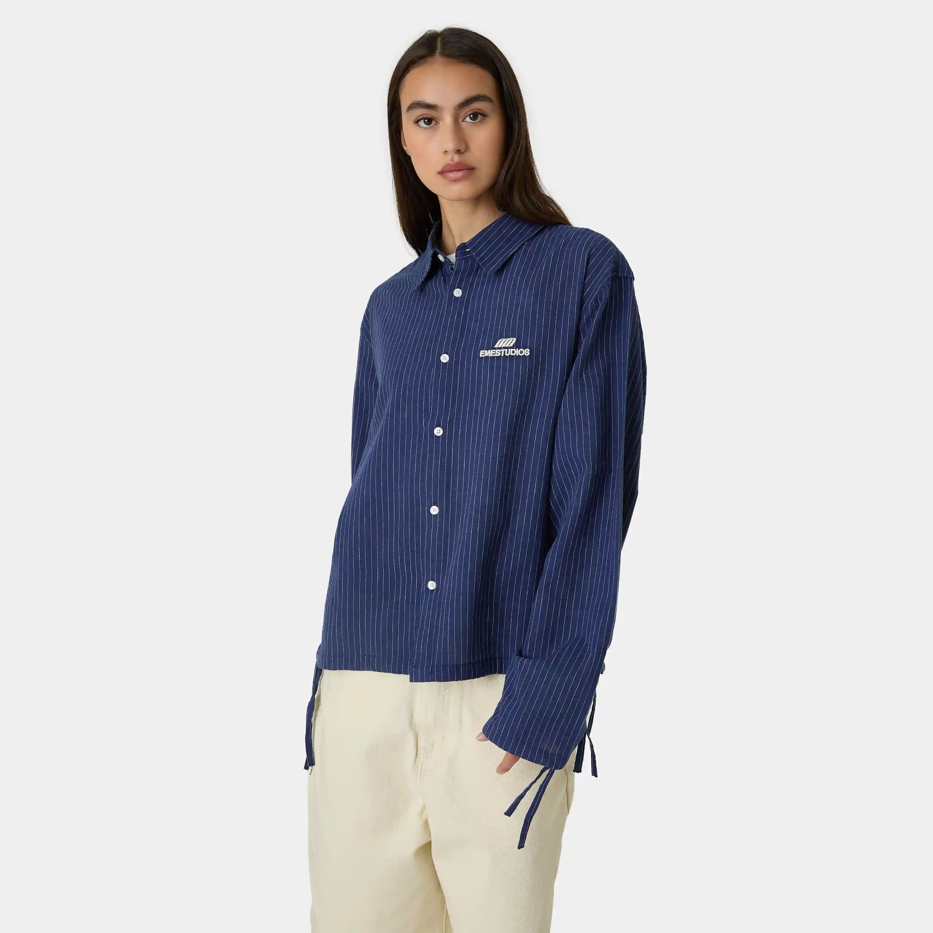 Dock Navy Shirt Shirts Eme Studios
