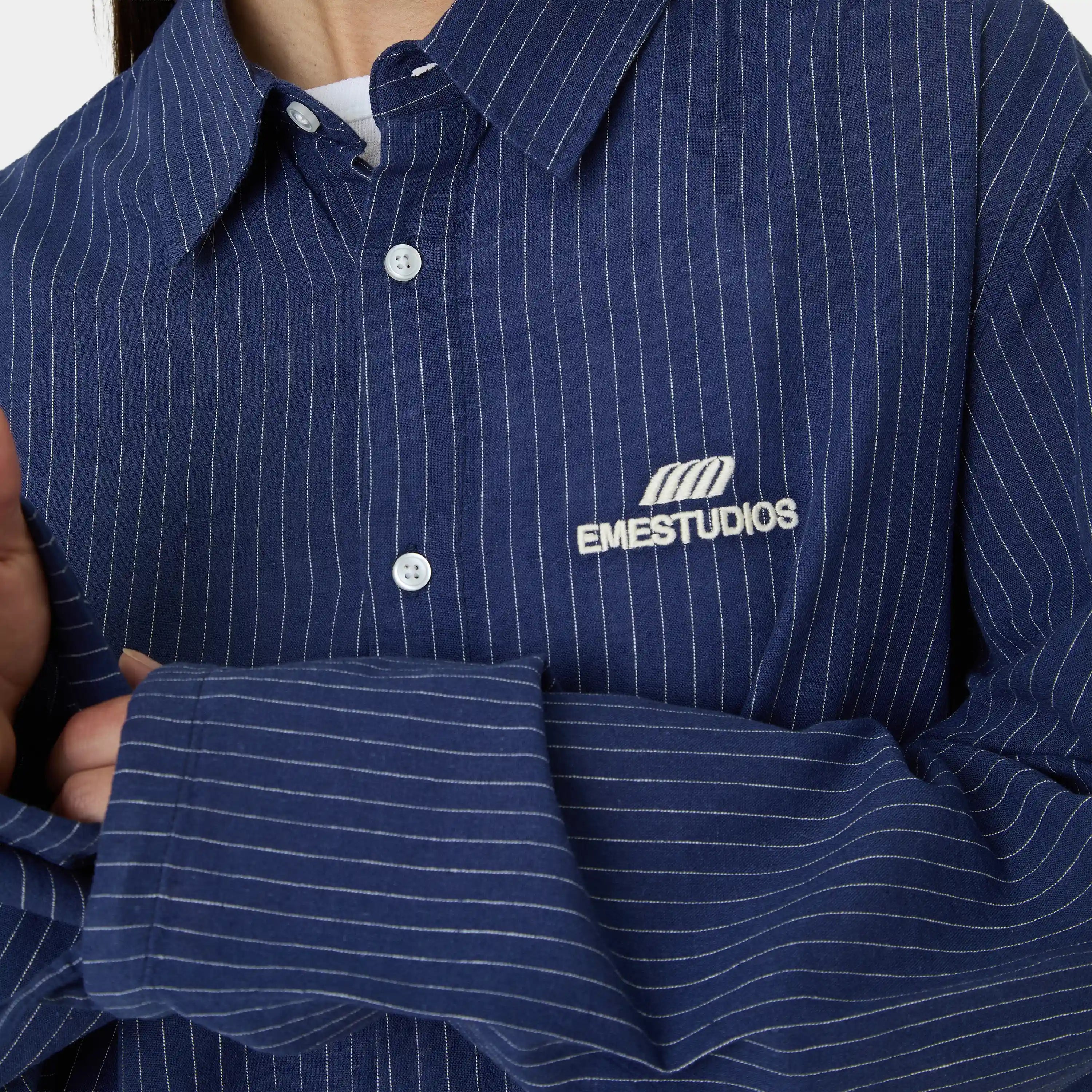 Dock Navy Shirt Shirts Eme Studios