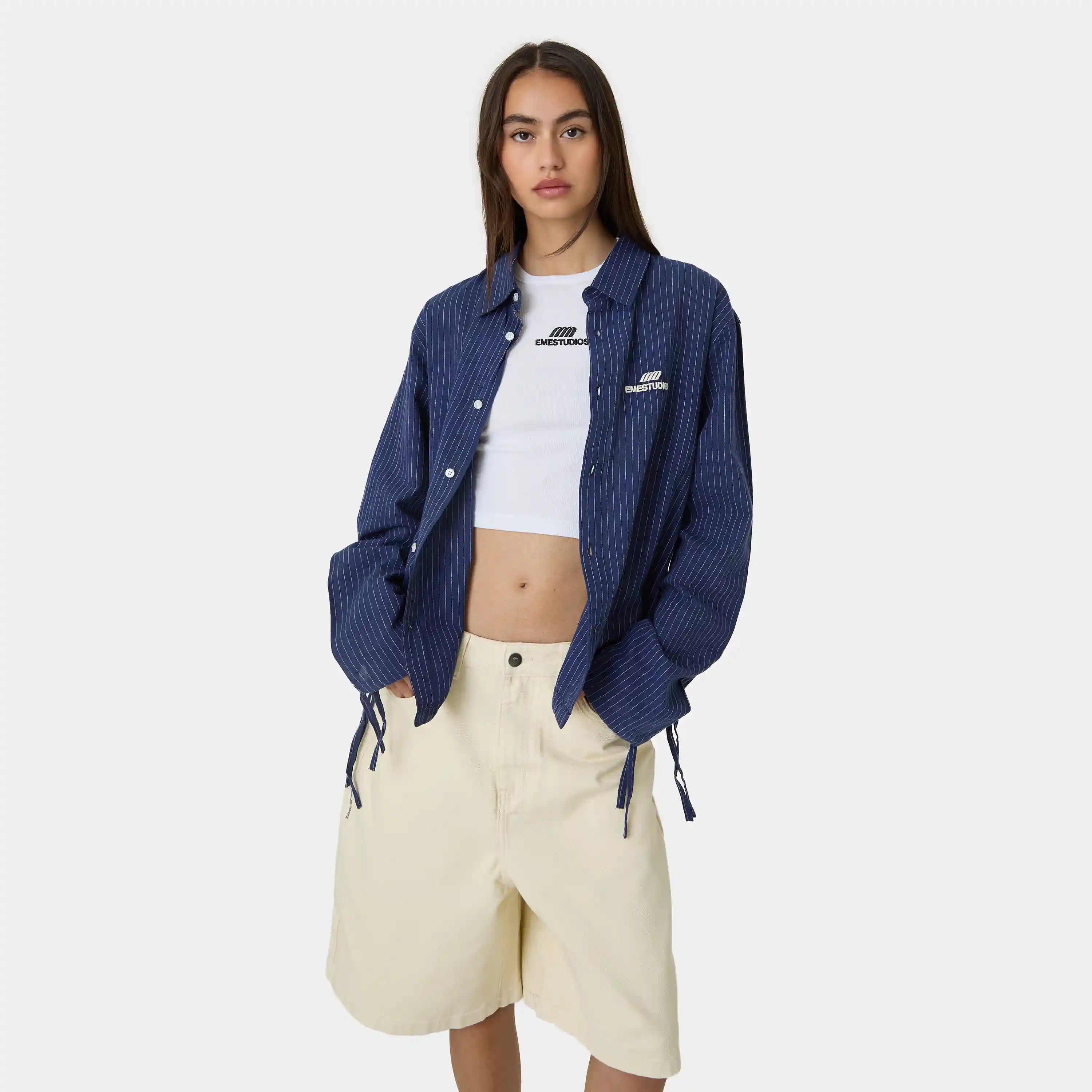 Dock Navy Shirt Shirts Eme Studios