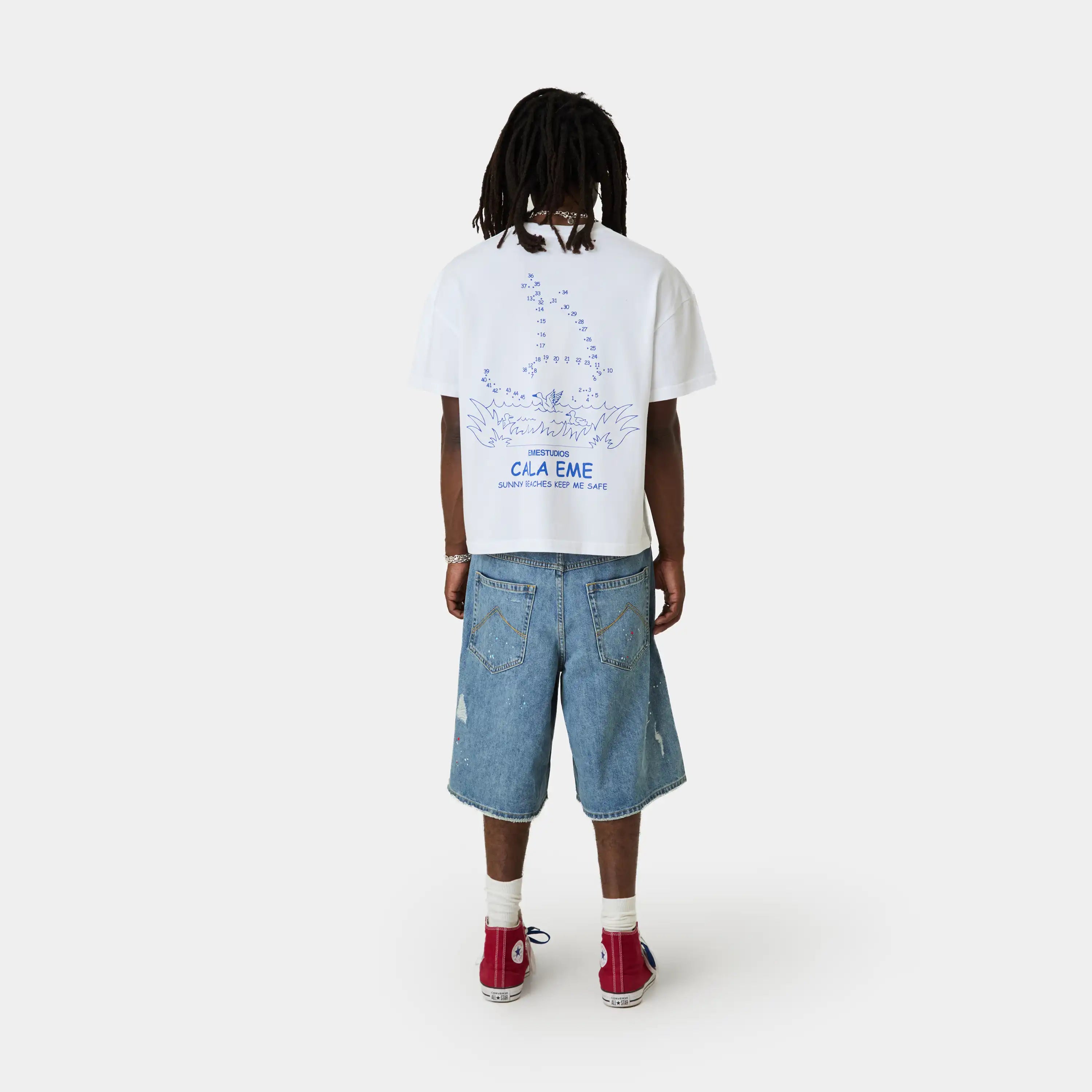 Connect The Dots Pearl Oversized Tee T-shirts Eme Studios