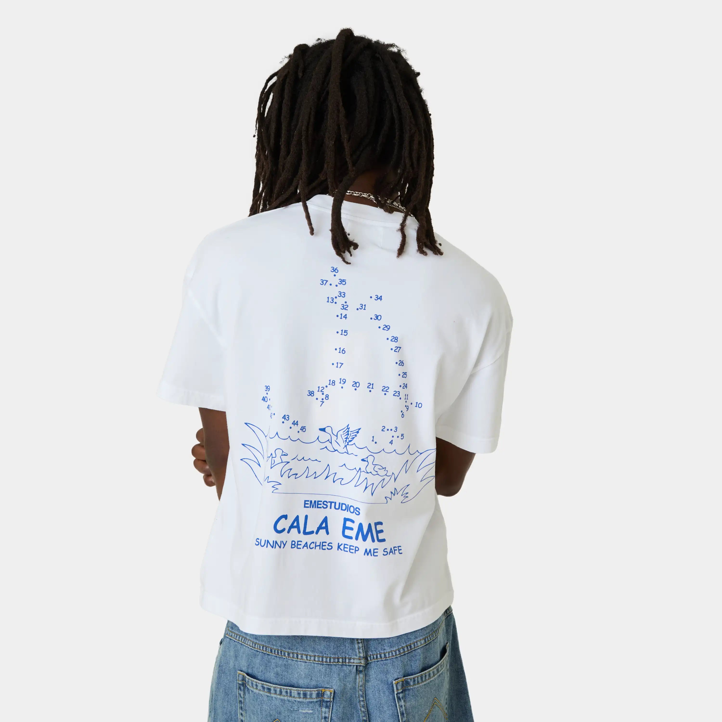 Connect The Dots Pearl Oversized Tee T-shirts Eme Studios