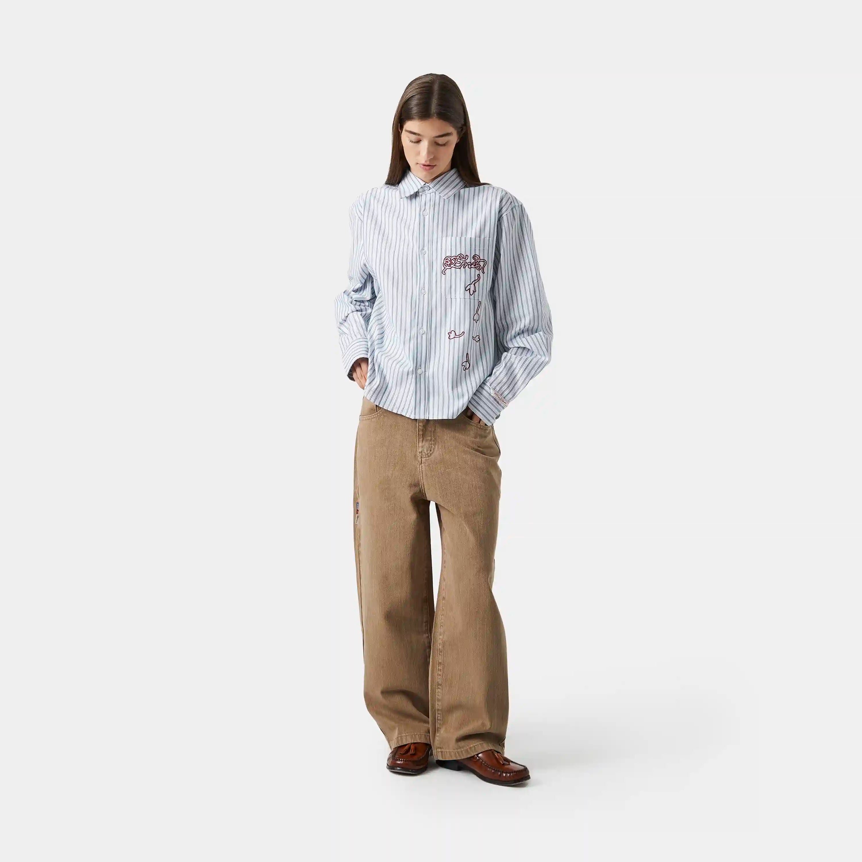 Don Boxy Stripped Shirt Shirts eme