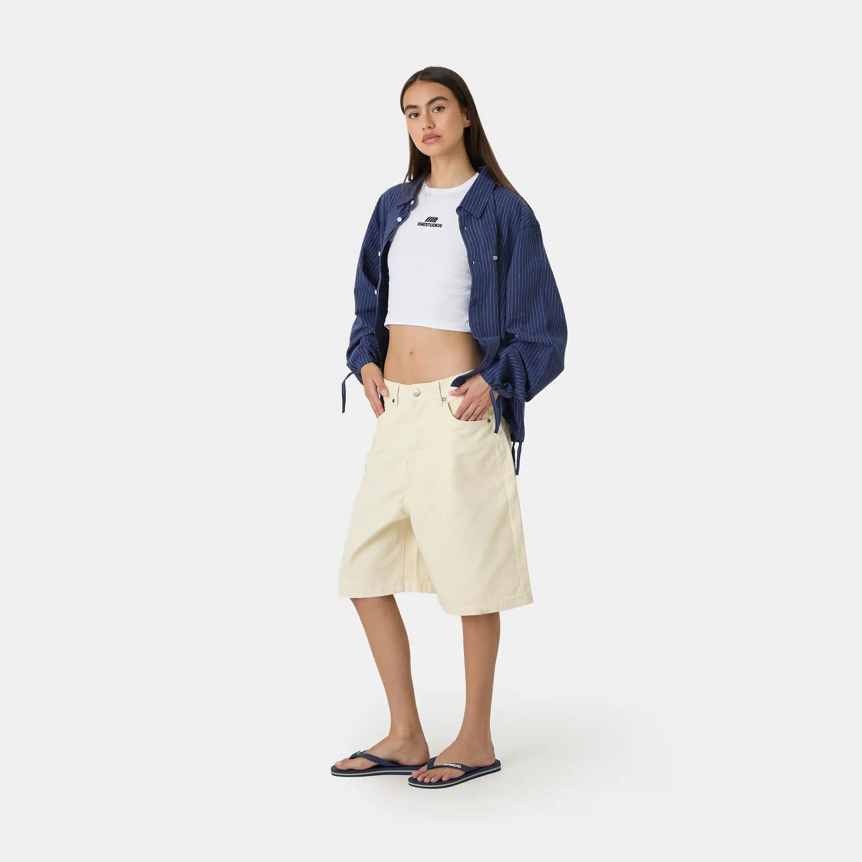 Andy Sand Denim Jorts Shorts eme