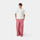 Marbe Salmon Striped Pants Pants Eme Studios