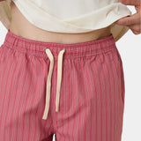 Marbe Salmon Striped Pants Pants Eme Studios
