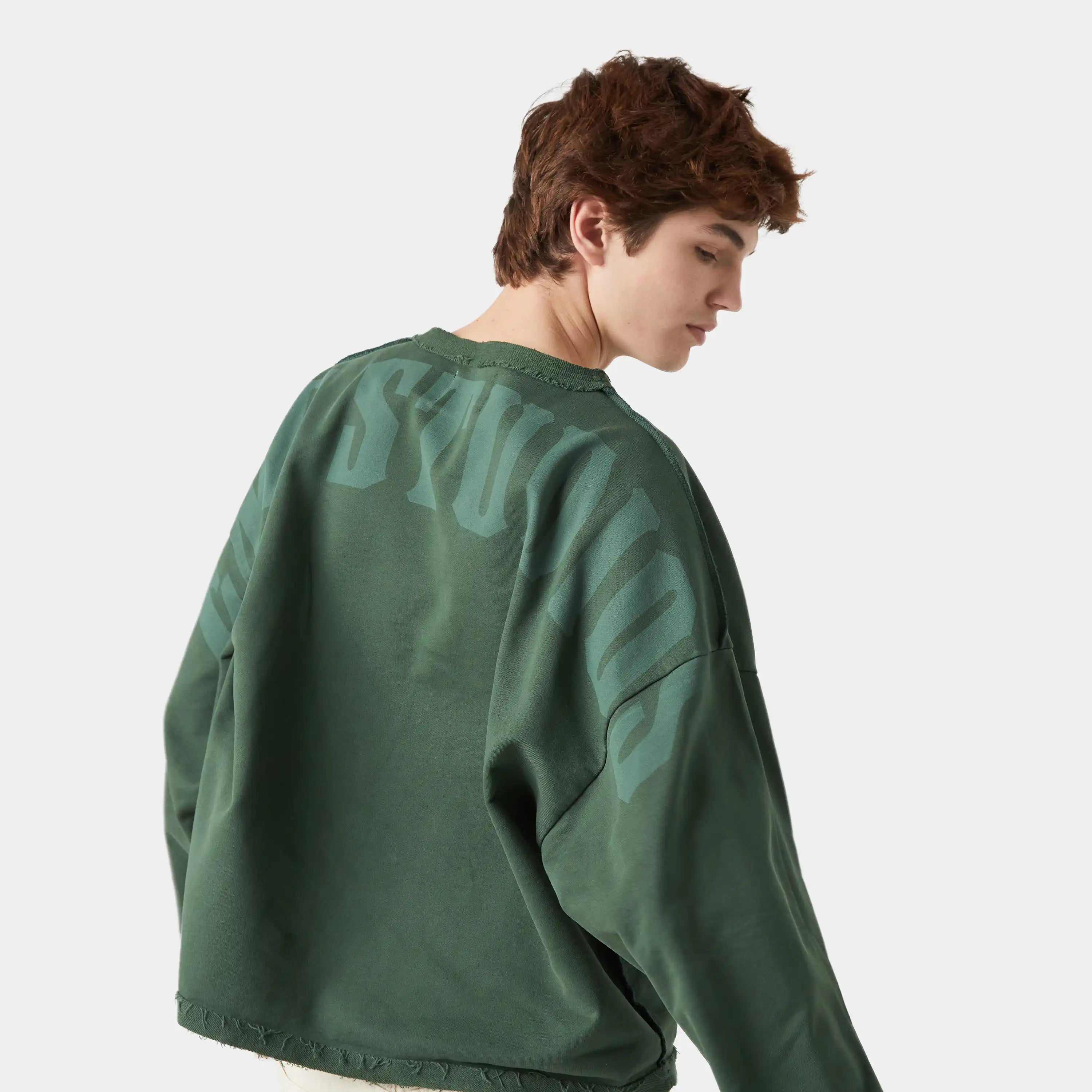 Suty Sycamore Reverse Crewneck Sweatshirts eme