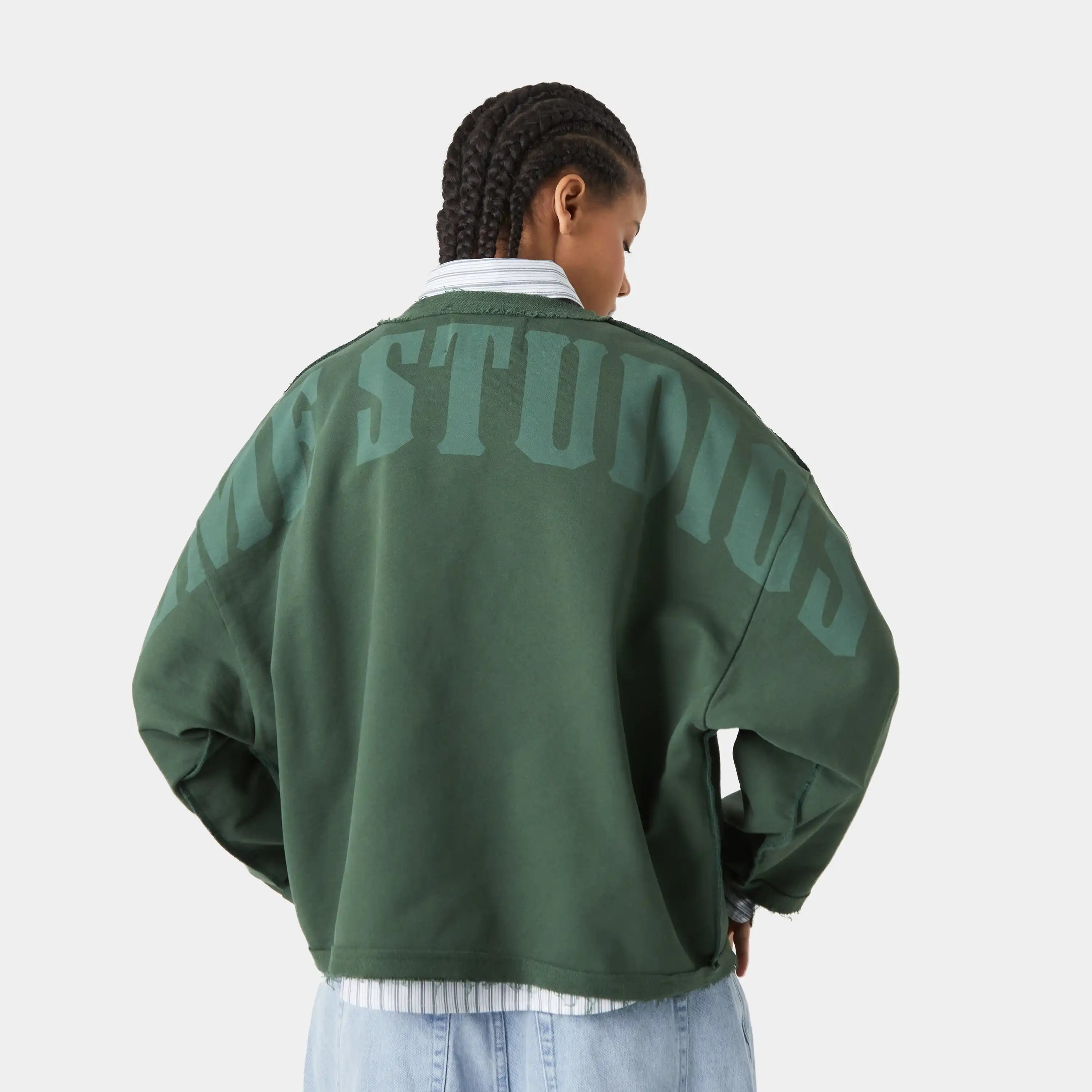 Suty Sycamore Reverse Crewneck Sweatshirts eme
