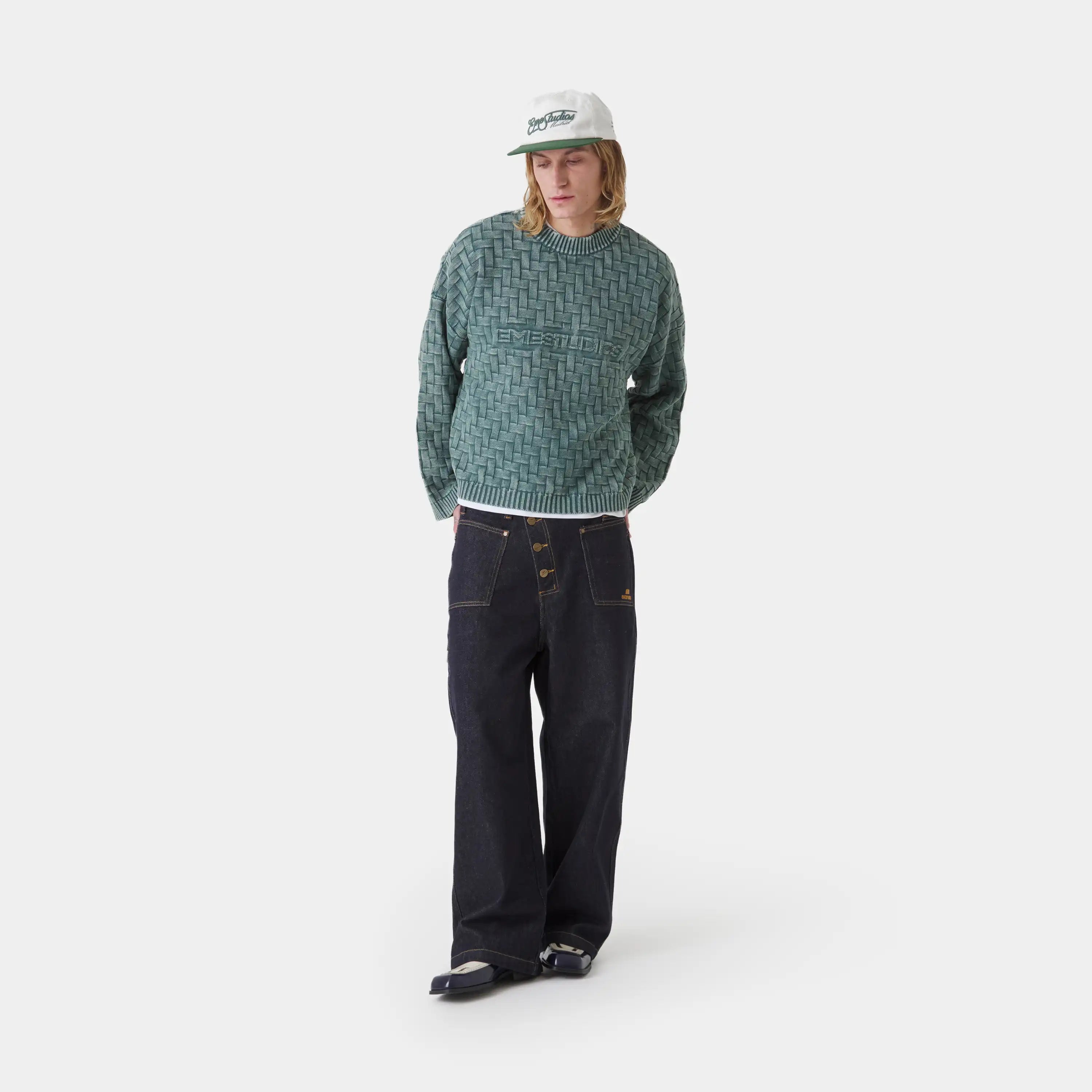 Brick Mountain Knit Sweater Knitwear Eme Studios