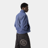 Wake Straight Navy Coat Outerwear eme