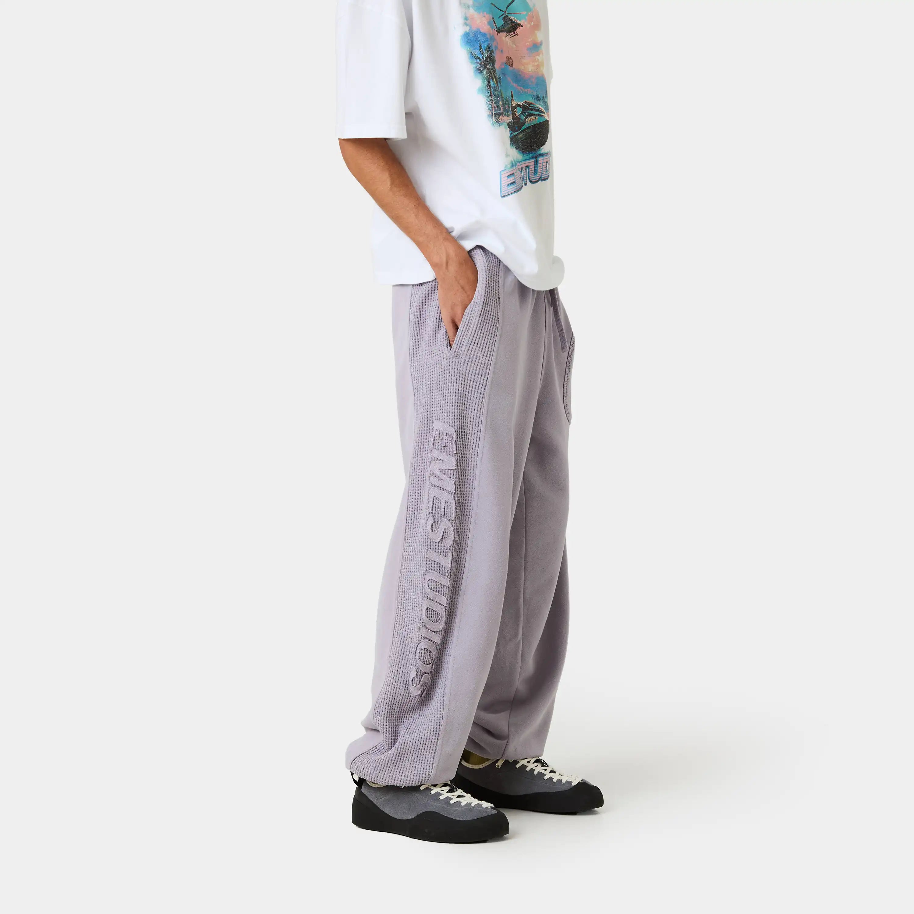 Diyei Lilac Sweatpants Pants Eme Studios