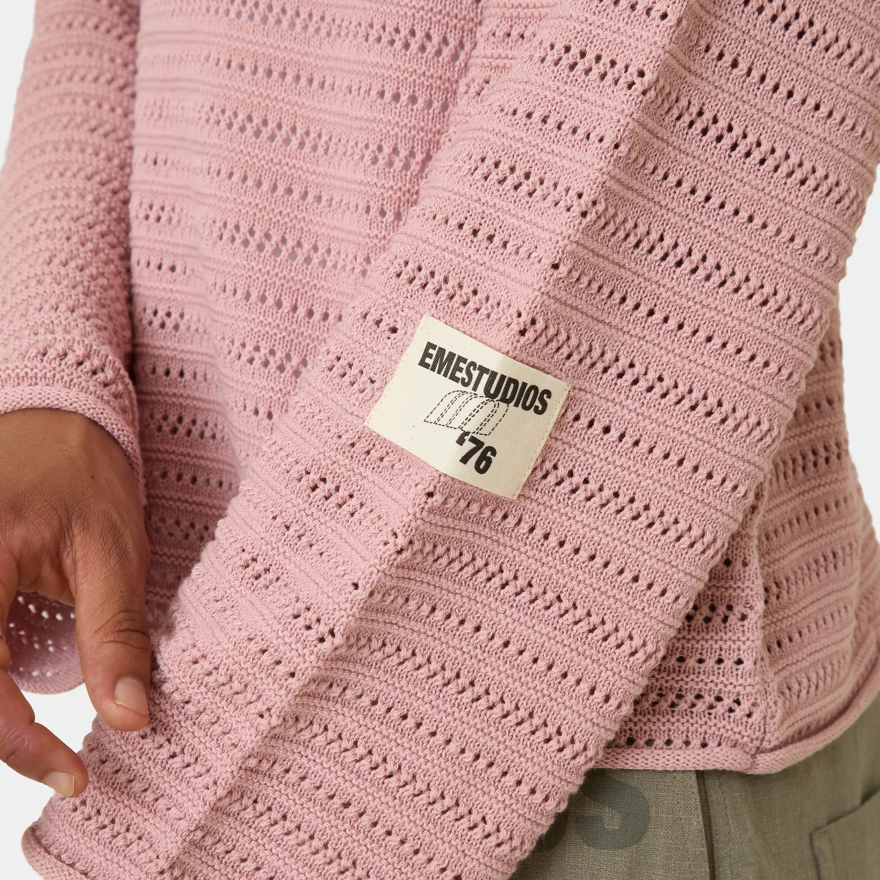 Kavai Cotton Candy Open Knit Knitwear Eme Studios