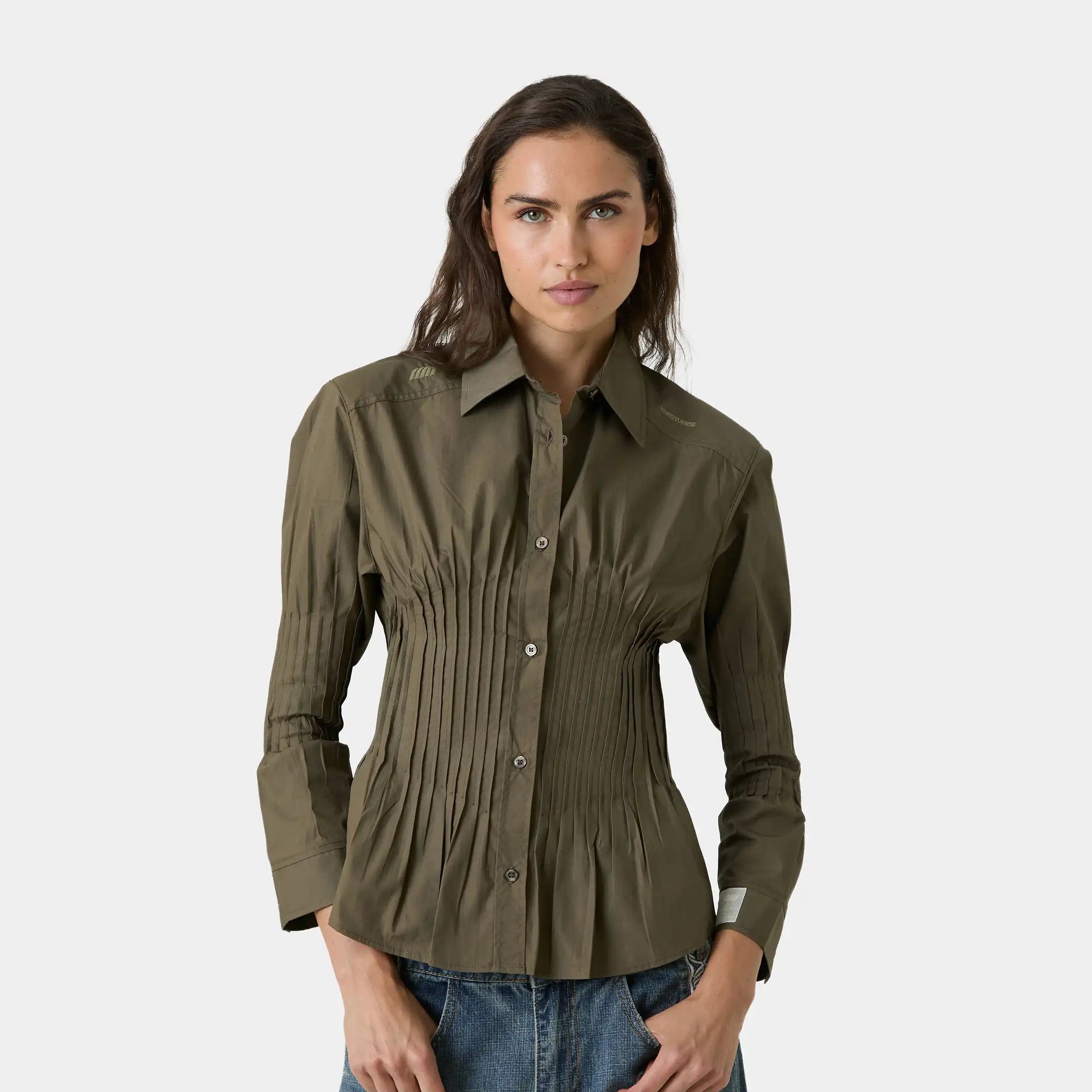 Gales Forest Shirt Woman Shirts Eme Studios