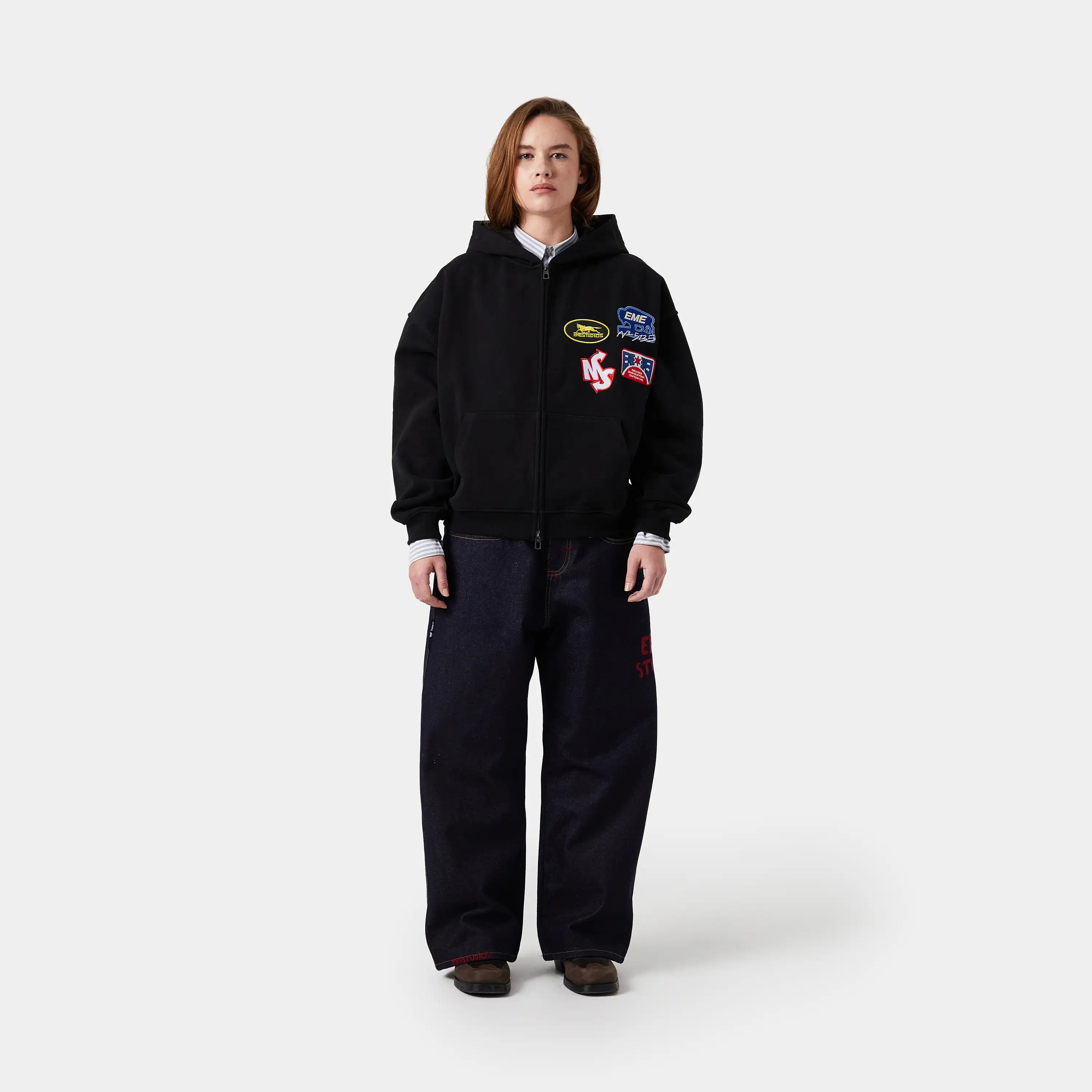 Patches Shadow Full Zip Hoodies eme