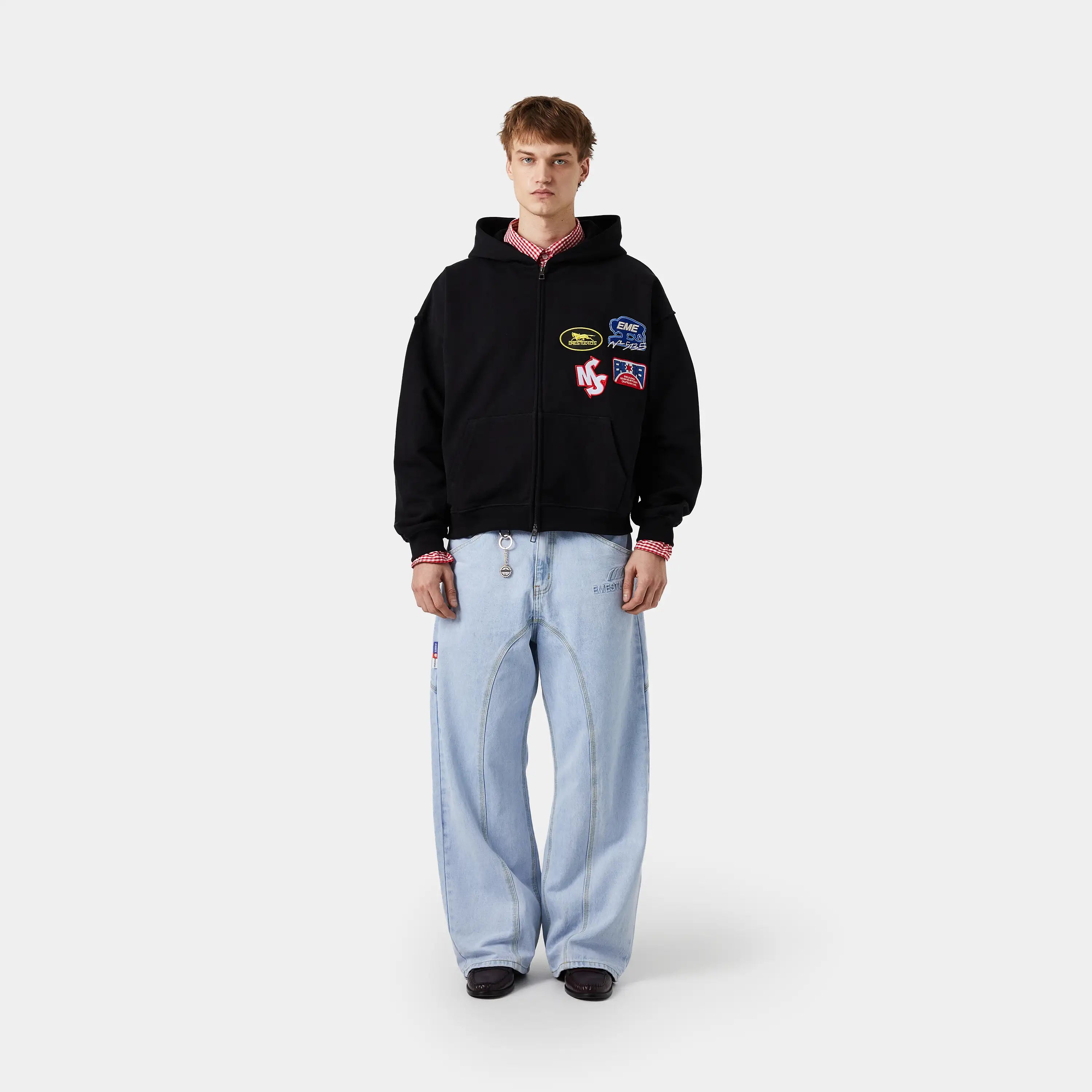 Patches Shadow Full Zip Hoodies eme