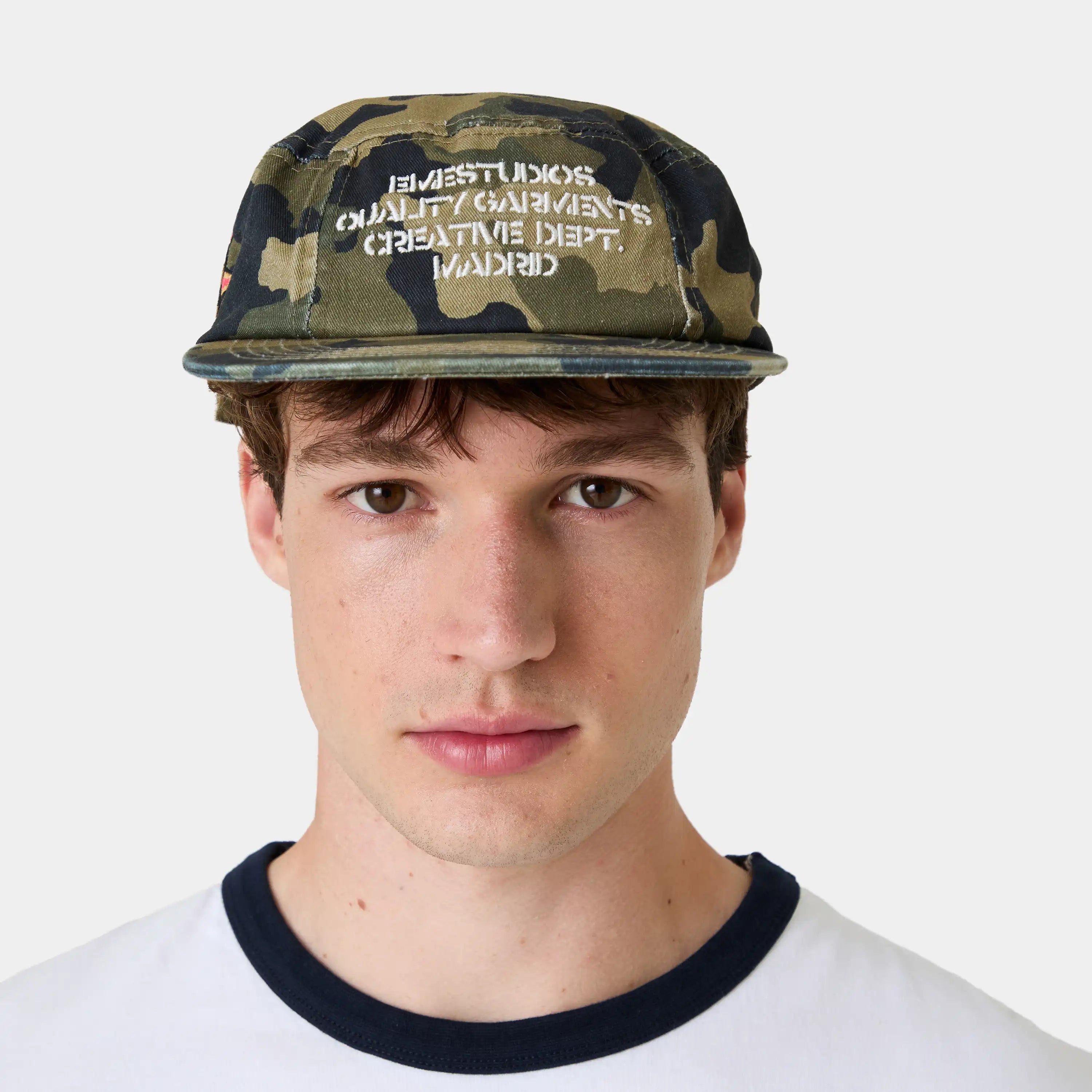 Militar Square Cap Headwear Eme Studios