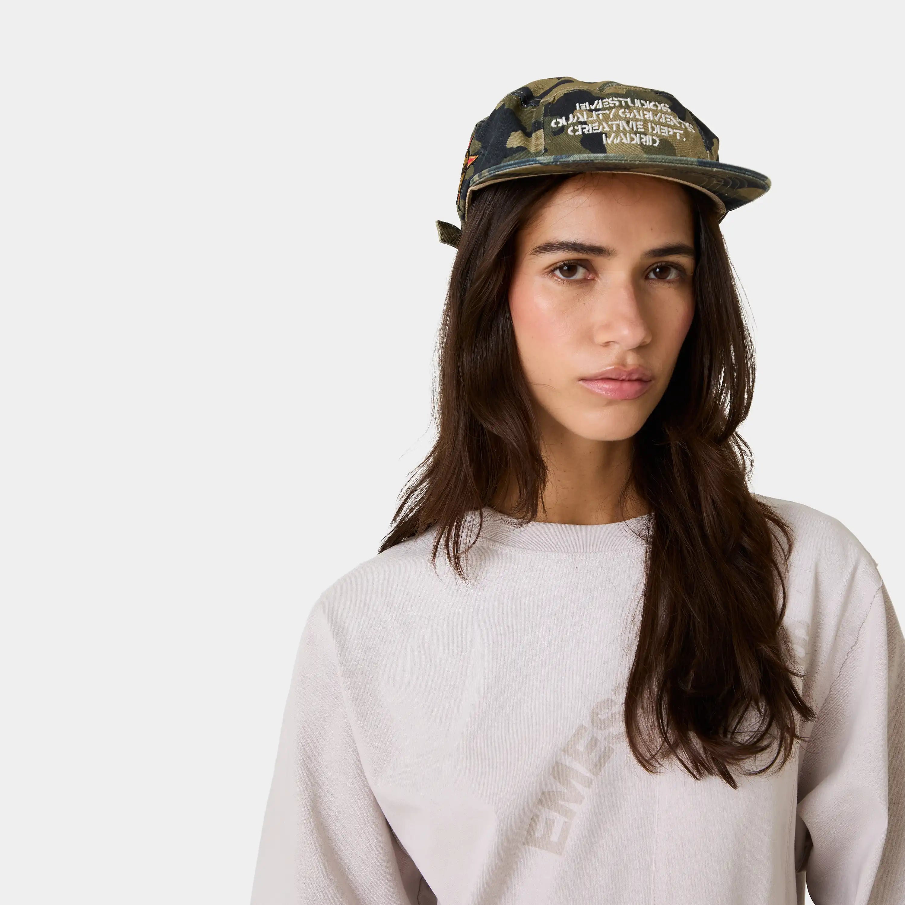 Militar Square Cap Headwear Eme Studios