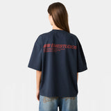 Roots Navy Oversized Tee T-shirts eme
