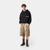 Signal Black Oversized Hoodie Hoodies eme