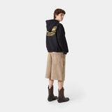 Signal Black Oversized Hoodie Hoodies eme