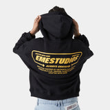 Signal Black Oversized Hoodie Hoodies eme